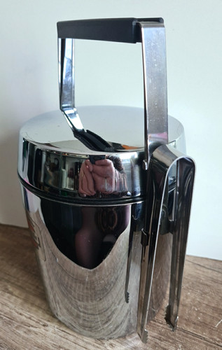 Vintage chrom eiseimer - vintage,