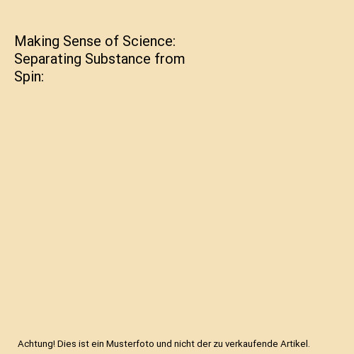 Making sense science - making,