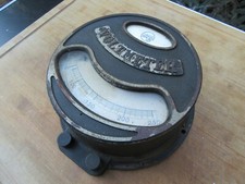 Historisches Messgerät Voltmeter AEG Schalttafel Standmotor Industrie Design #1#
