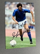 ALESSANDRO ALTOBELLI Italien Weltmeister 1982 signed Foto 10x15 Autogramm