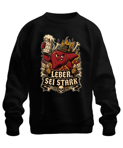 Leber sei stark bierkrug - stark,