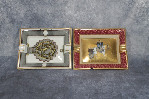 Zwei vintage porzellan - porzellan, hermes