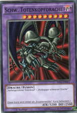 yugioh 1x Schw. Totenkopfdrache MIL1-DE011 COMMON 1AUFLAGE DEUTSCH