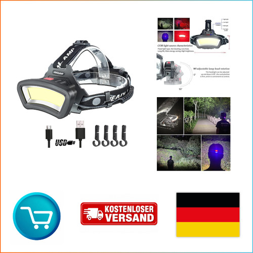 Darkbeam cob stirnlampe led - darkbeam,