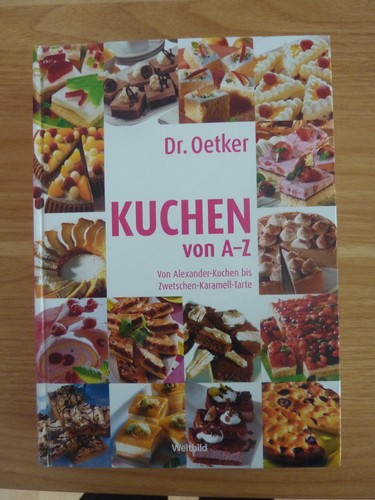 Oetker kuchen von a - dr., /