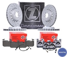 ZIMMERMANN BREMSENSET KOMPLETT