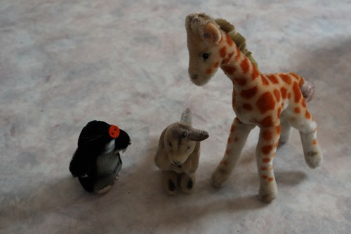 Alte steiff giraffe knopf - steiff,