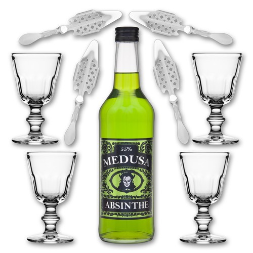 Medusa absinth green - medusa,