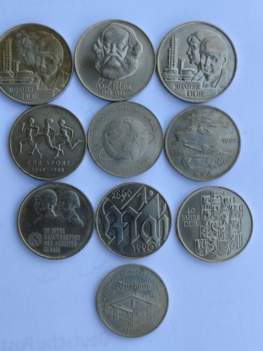 Ddr münzen 20 mark - ddr, 10