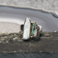 Boulder Opal Ring, 925er