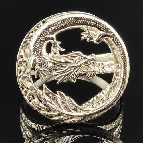 Drache 925 silber - drache, ring
