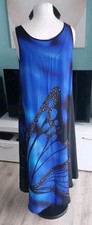 Alba Moda Sommerkleid blau