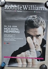 Robbie Williams Tour Plakat