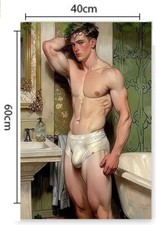 Gay Art Print Schwul Mann Akt