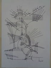 OP-Art Grafik Zeichnung