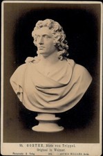 Kabinett Foto Goethe Büste von Trippel - 11082002