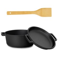 Ø24 cm Topf 4L Gusseisen