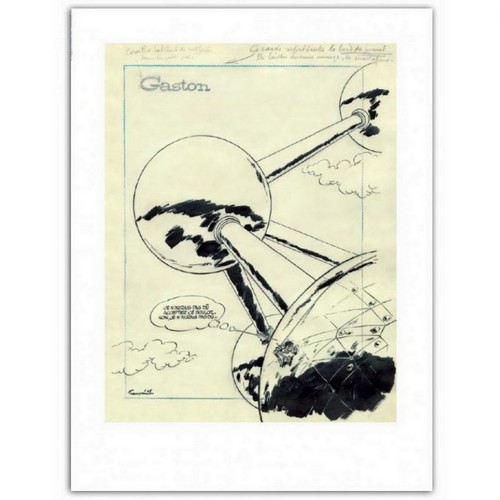 Poster franquin gaston - poster,