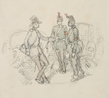 T. GÖTZ (1826-1892), Soldaten