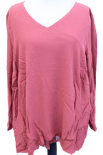 Sheego Damen Tunika Rostbraun