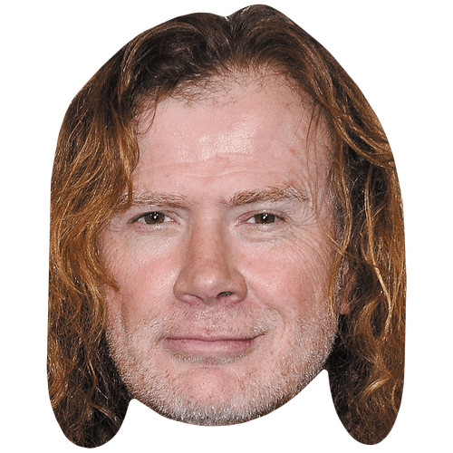 Dave mustaine maske - (stubble),