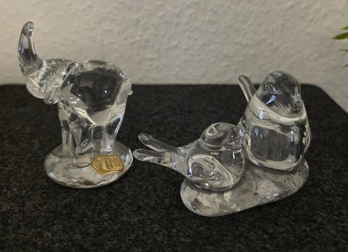 Vintage kristall figuren set - figuren,