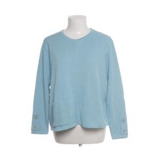 HPeterseim, Strickpullover, Größe: 42, Blau, Einfarbig, Rippenstrick, Damen #xGk