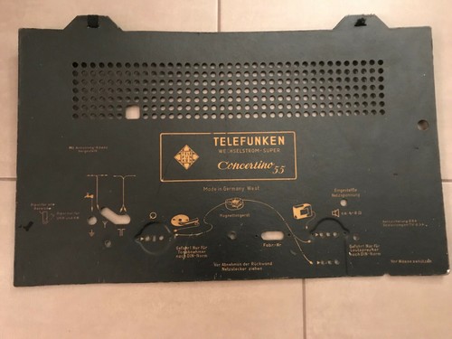 Telefunken concertino - telefunken,