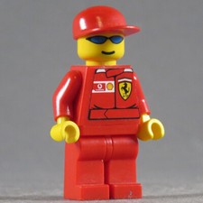 LEGO® Figur Rennfahrer