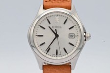 EBEL CLASSIC WAVE HERREN UHR QUARZ 42MM STAHL VINTAGE A351882 TOP ZUSTAND