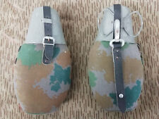 DDR NVA FELDFLASCHE FLÄCHENTARN FLECKTARN BLUMENTARN 1960er !!!