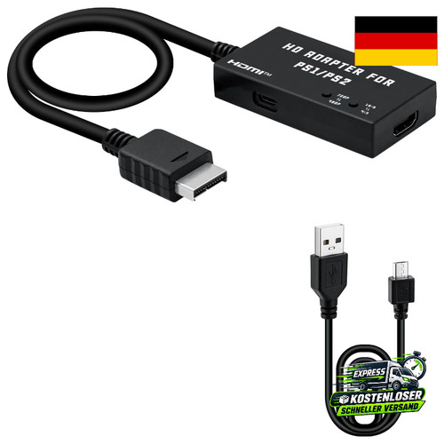 Ps2 hdmi adapter für ps1 - ps2,