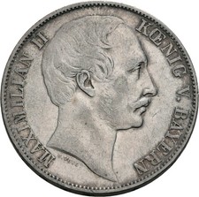 Bayern, Maximilian II., Vereinstaler 1859, München