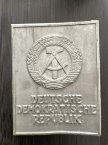 Original ddr grenzschild - ddr,