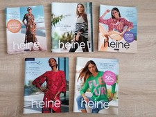 Konvolut Versandhaus Kataloge Heine - Jan./Febr./2x März/Sept. 2025 - 5 Stück