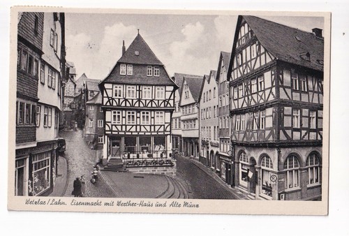 Wetzlar lahn 1961 eisenmarkt - wetzlar, 1961: