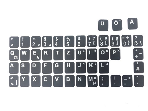 Deutsche tastatur aufkleber - aufkleber,