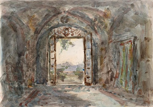 Aquarell gemälde victor - aquarell,