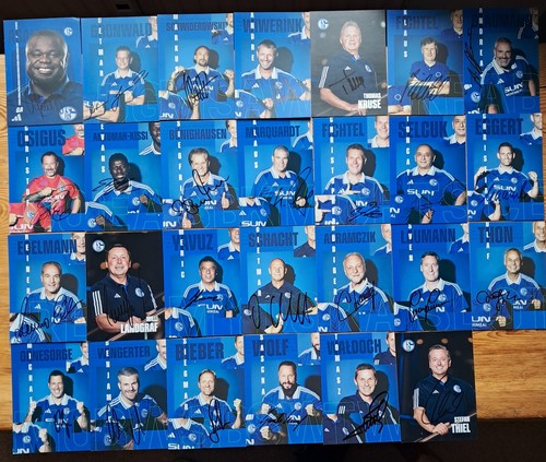 Schalke orig autogramm - 27, x