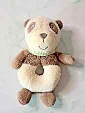 PUSBLU Greifling mit Rassel Bär Baby Spielzeug Greifring dm Drogerie ca. 15cm