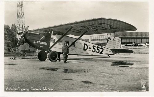 Airliner postkarte lufthansa - airliner,