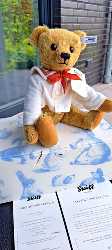 Steiff archie 1910 replica ean - archie,