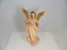 Holz Hänge Figur GLORIA ENGEL H 20/25 cm beige (zu 20-25 cm Krippen Figuren). IN