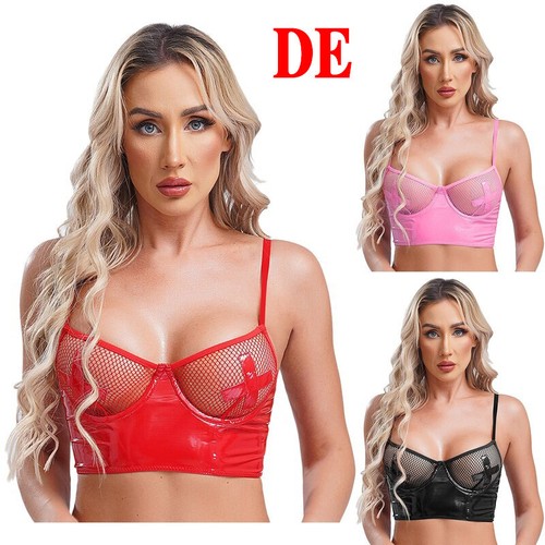 Damen wet look pvc push - damen,