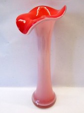 Hohe glas vase - vase, calla