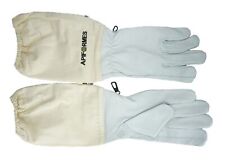 APIFORMES Imker Handschuhe aus Ziegenleder und Baumwolle | Bienen Schtichschutz 