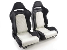 FK Sportsitze Auto Halbschalensitze Set Detroit in Motorsport-Optik
