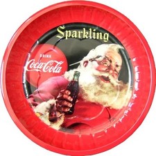 Coca-Cola-Teller aus Blech /