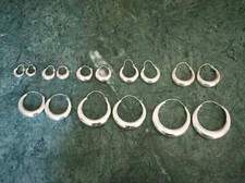 Breite chunky Creolen