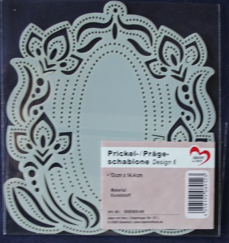 Prickel-/Prägeschablone